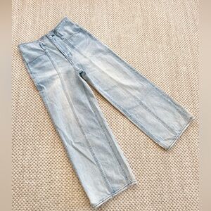 Moussy Vintage Style Straight Leg Jeans – Women’s Size 28 – 100% Cotton